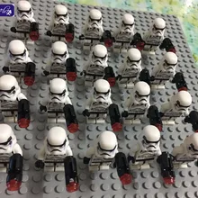 HAOGAOLE 300 шт белый клон строительные блоки кирпичи фигурки Детские Игрушки совместимы с