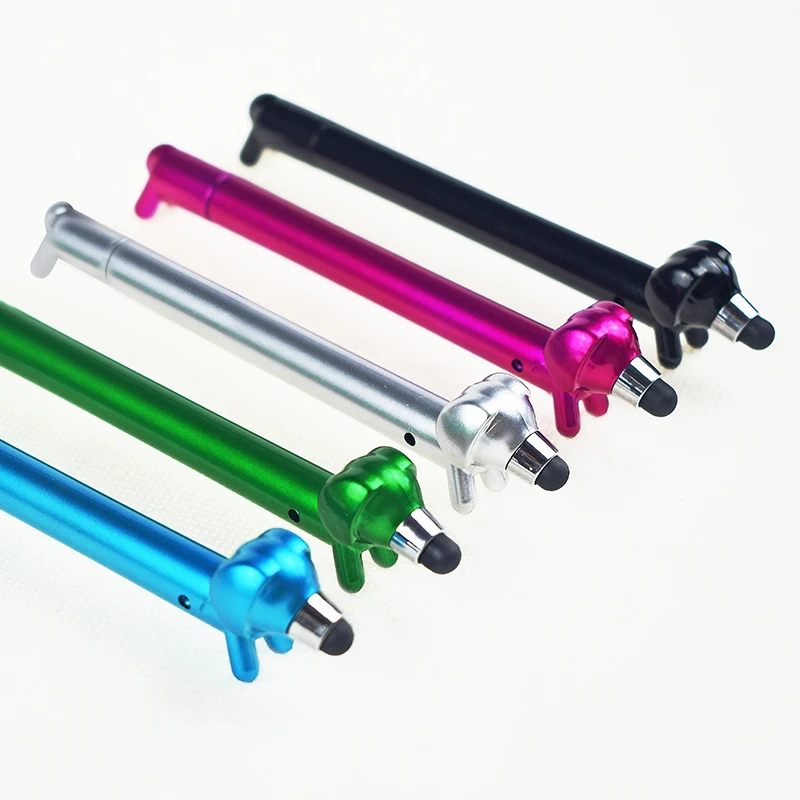 

Cute Creative Dog Stylus Pen For Phone Kawaii Dog Ballpoint Pen Cartoon Touch Screen Ball Pen Kid Gift Pens Office School Supply