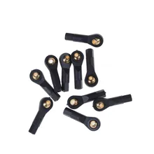 10Pcs set M3 Rod End Ball End Wear Resisting Ball Joint Metal Head Holder Tie rod