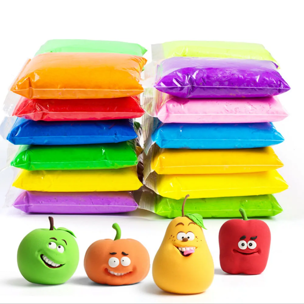 

12 Colors Super Light Clay DIY Air Dry Magic Clay Plasticine Toys Sculpting Tools for Kids