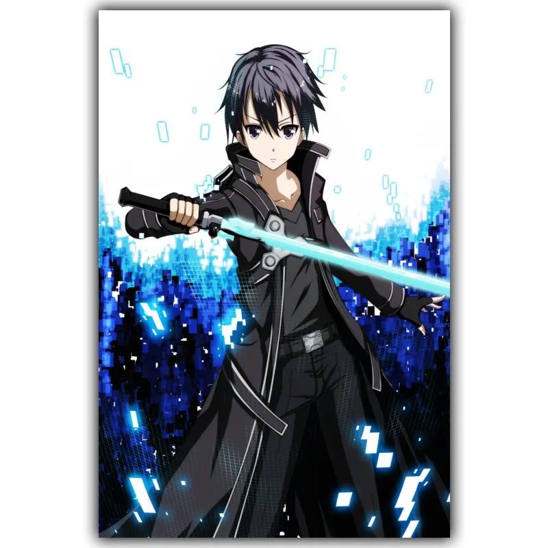 Sword Art Online Poster Popular Classic Japanese Anime Home Decor Silk Poster Picture Print Wall Decor 30x45cm 60x90cm Sword Art Online Poster Popular Classic Japanese Anime Home Decor Silk Poster Picture Print Wall Decor 30x45cm 60x90cm