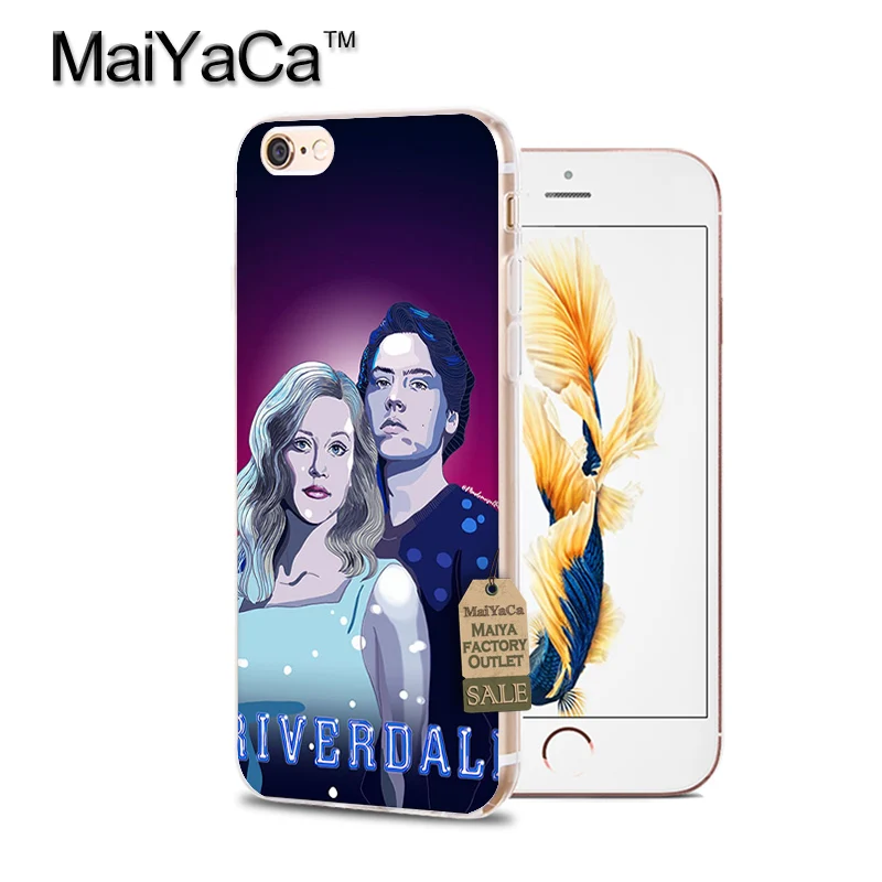 Прозрачный Мягкий ТПУ чехол для телефона MaiYaCa tv riversale Jughead Jones для iPhone 8 7 6 6S Plus XS XR 5S SE 5C Чехол