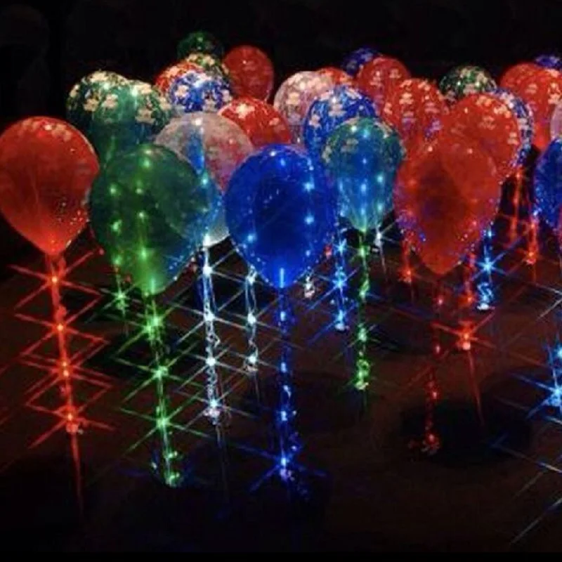 

LED Balloon Sparkle Ribbon - Lights - Multi Colour brighten up your party