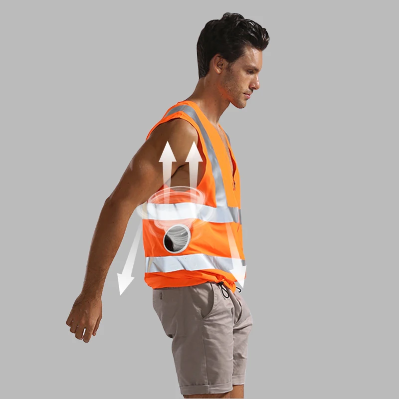 

Hunting Cooling Waistcoat Air Conditioning Clothes Cooling Conditioned Fan Jacket Vest Outdoor High Temperature Working Fishing