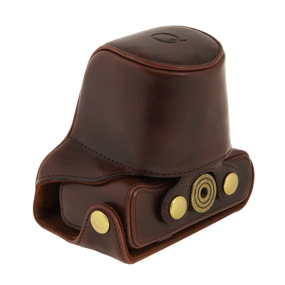 5x Pentax Q / camera case 8.5mm 5 15mm lens PU Leather Case camera bag