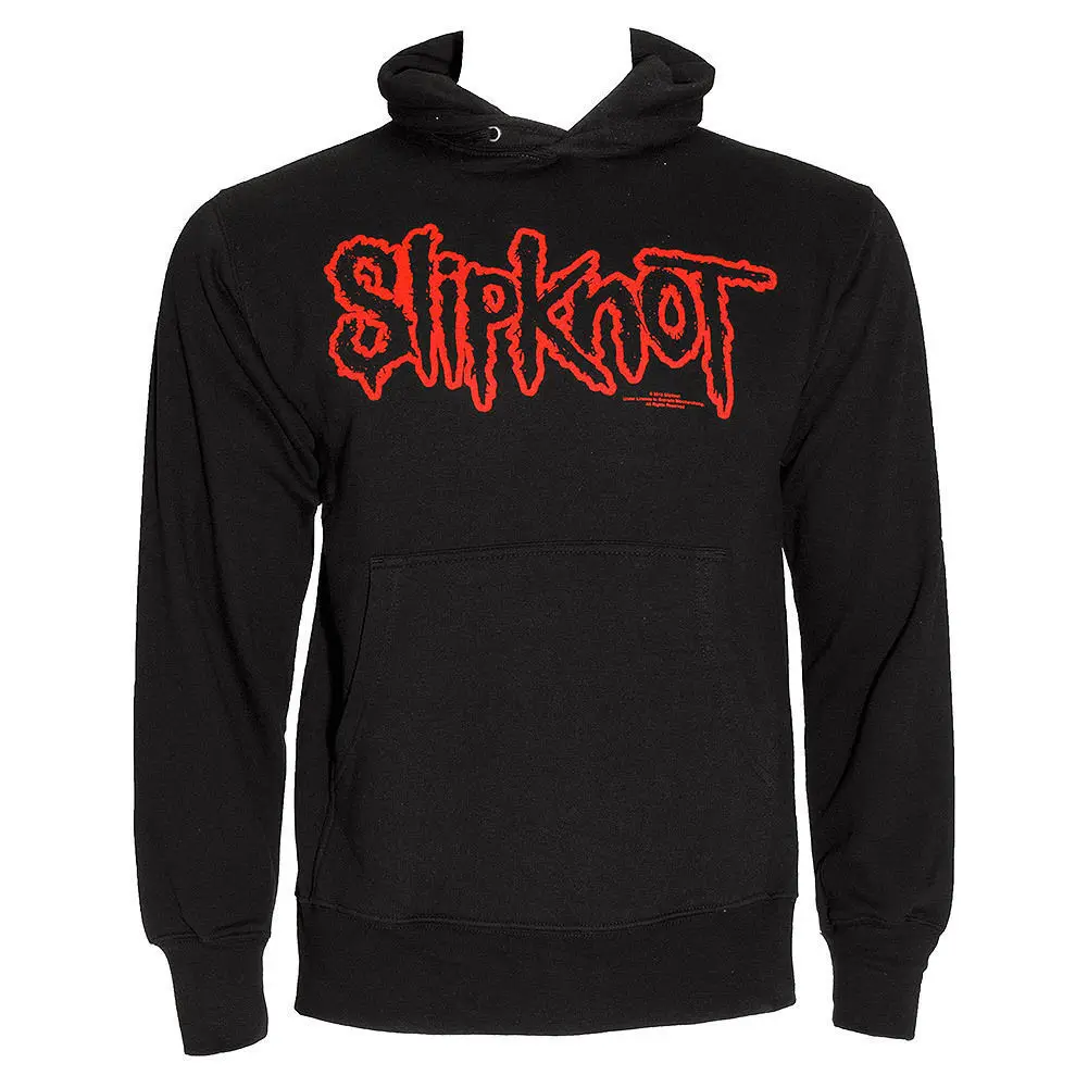 Official Slipknot - Logo - Men's Black Pullover Hoodie