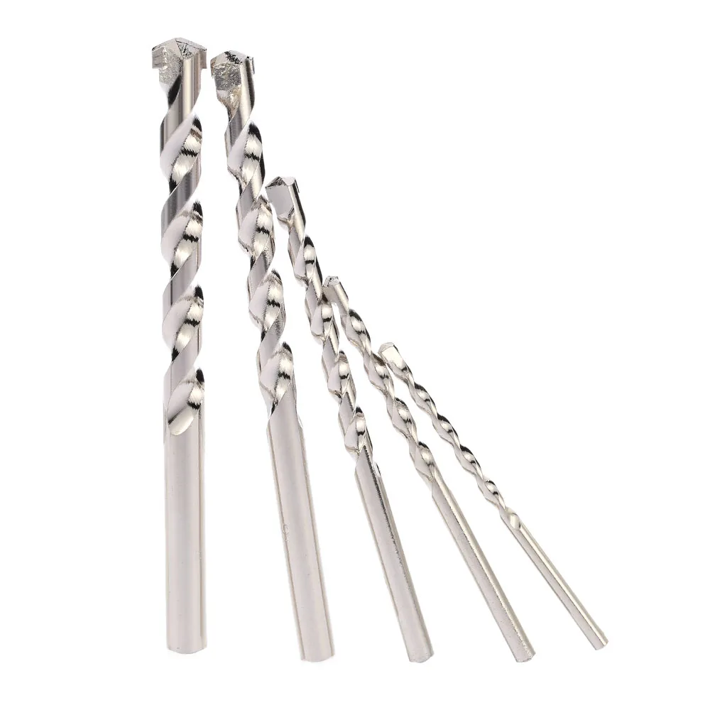5pc wood drill bit Nickel Plating Hard Alloy Straight Round Shank