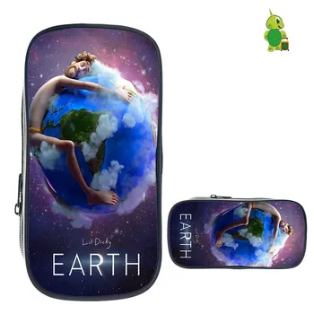 

New Fashion Lil Dicky Pencil Bags Teenage Boy Girl Cosmetic Cases Kids School Supplies Stationery Storage Bag Hiphop Makeup Bag