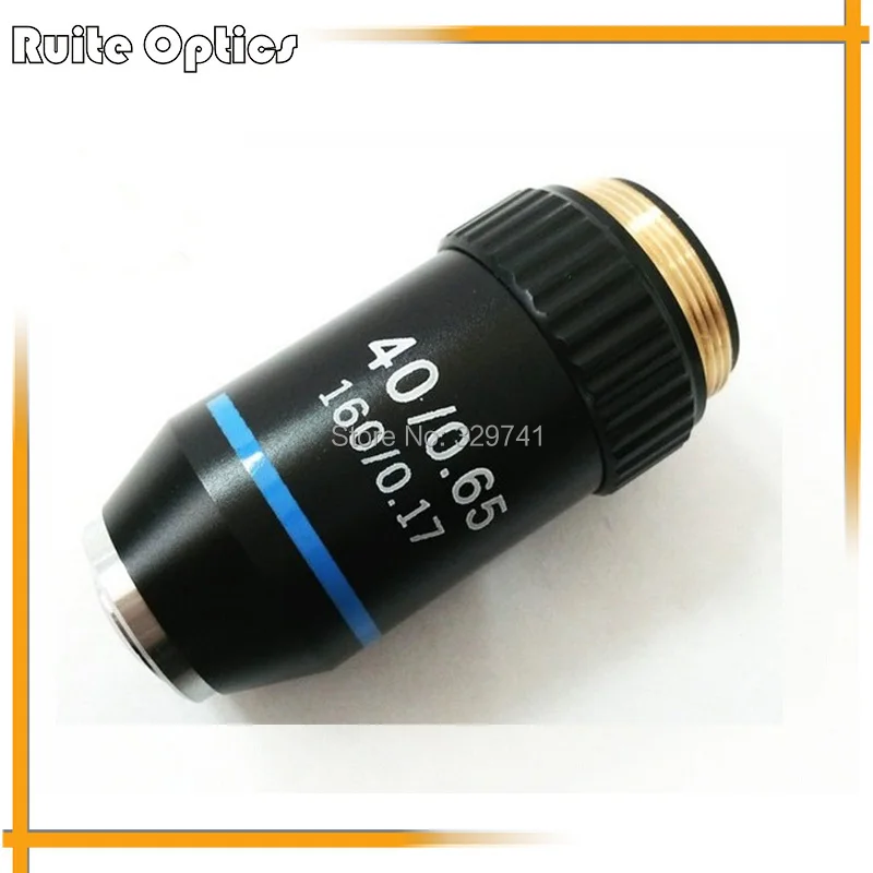 

40x 160/0.17 DIN45mm Achromatic Microscope Objective Lens for Bio-microscope