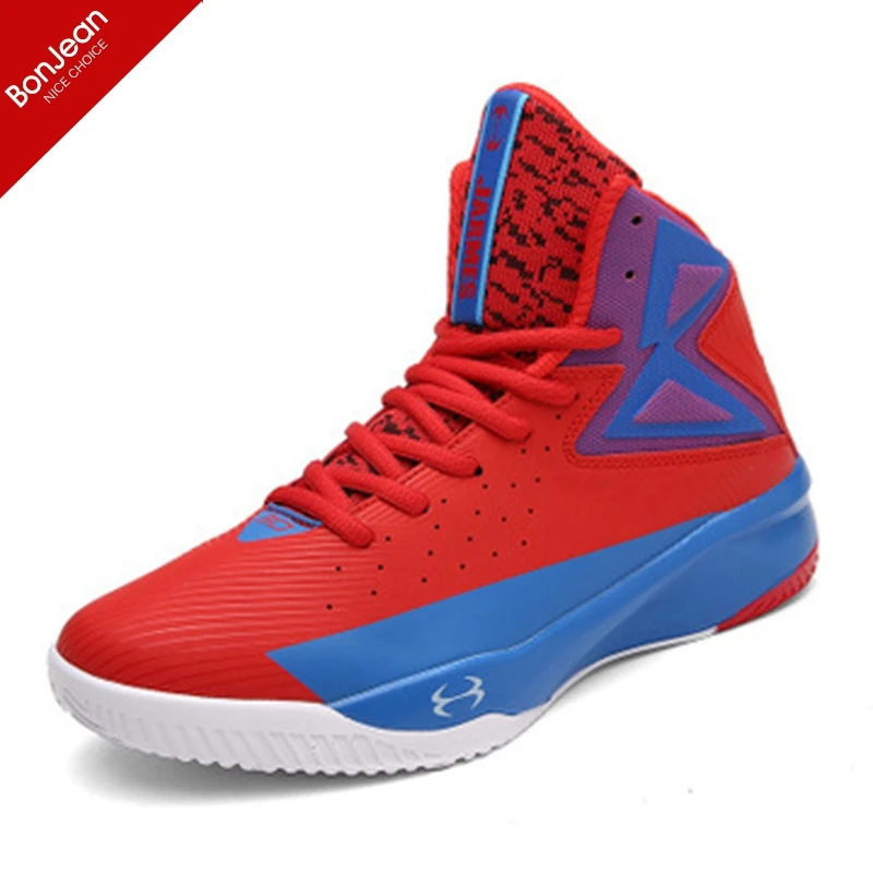 

Men's Casual Breathable Lace-Up Athletic Basketball Shoes Fashion High-Top Quick Reaction Sneakers