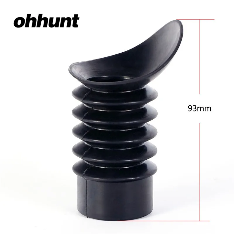 

ohhunt Rubber Eye Protector 33-35mm inner Diameter Rifle Scope Recoil Eye Protector Hunting Rifle Sight Protect Eyes Eyeshade