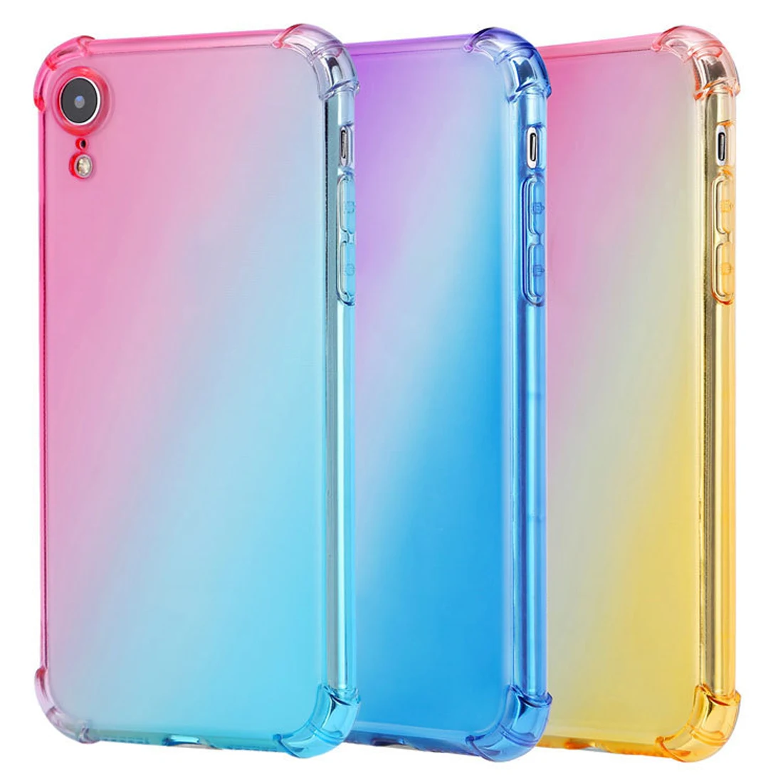 ETMAKIT Rainbow Gradient Phone Case For iPhoneXS Case For iPhoneXS Max