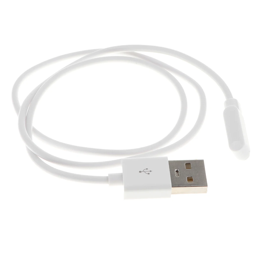 USB Watch Charging Cable Magnetic Charger Dock For 2 Pin Smart Watch 7.62mm