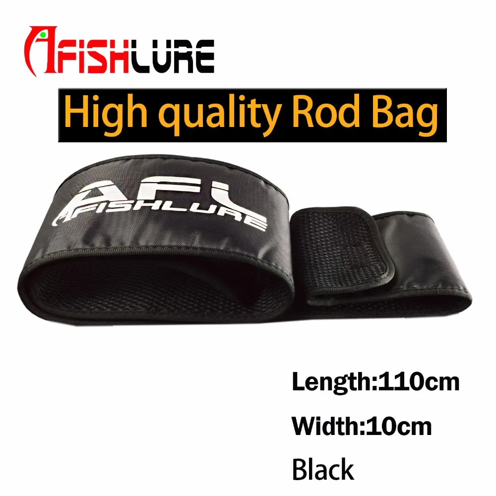 Fishing Bag Rod Protection Bag Fishing Pole Package 110cm Rod Package Black Fishing Rod Bags Fishing Tackle