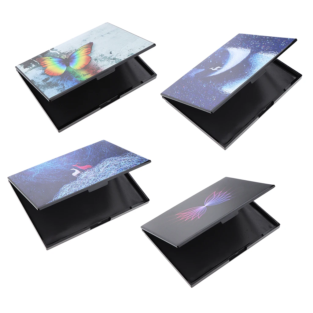 

Magnetic Empty Eyeshadow Makeup Palette Case with Mirror for Eye Shadow Lipstick Blush Highlights Concealer Pressed Powder