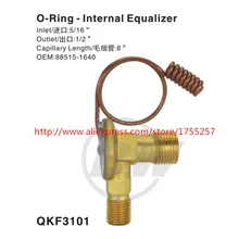Автомобильный Кондиционер интерфейс испарителя расширительный клапан 5/16 уплотнительное кольцо расширительный клапан 5/16 1/2