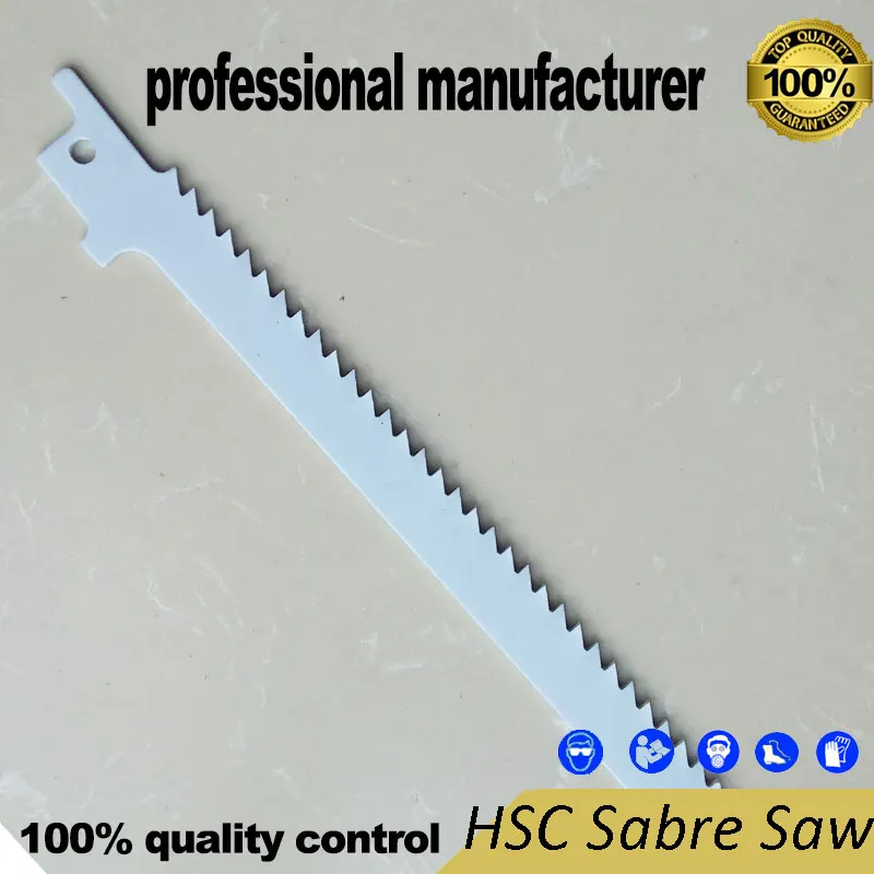 

150mm reciprocation saw made of HCS for jig cutting and self clean fast cutting and self cleaning