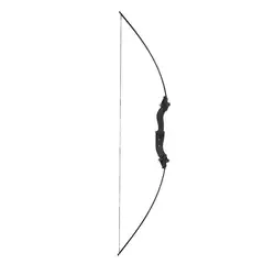 Черный лук стрелка Охота Лук Professional 51 ''комплект для фотосессии открытый костюм мощный