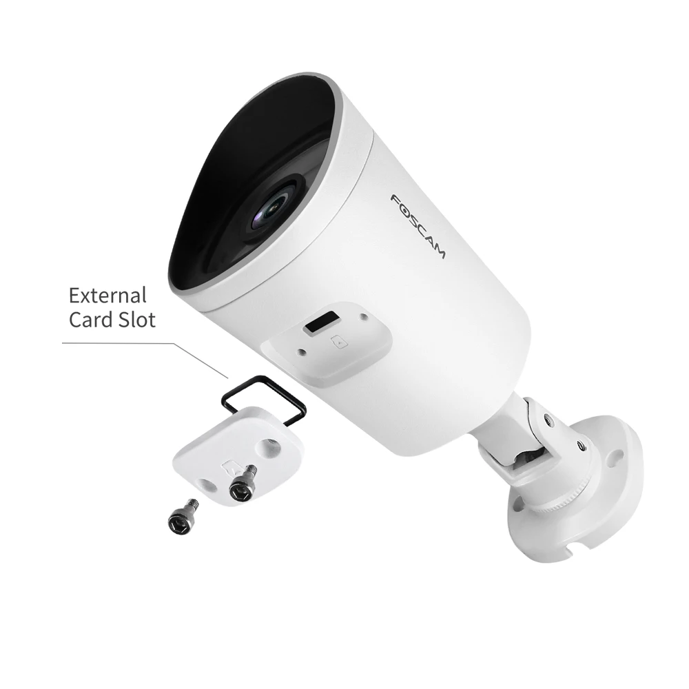 Foscam G4P Super HD 4MP(2K) WiFi Waterproof Security Camera with Human Motion Detection 66 ft Night