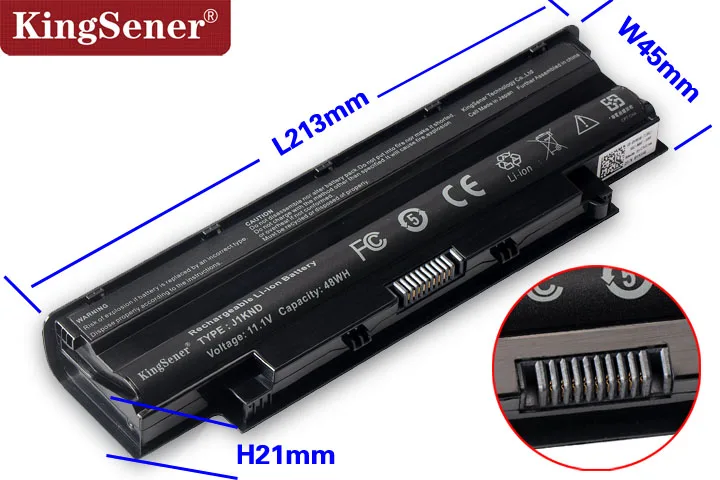 KingSener Laptop Battery J1KND for DELL Inspiron N4010 N3010 N3110 N4050 N4110 N5010 N5010D N5110 N7010 N7110 M501 M501R M511R KingSener Laptop Battery J1KND for DELL Inspiron N4010 N3010 N3110 N4050 N4110 N5010 N5010D N5110 N7010 N7110 M501 M501R M511R