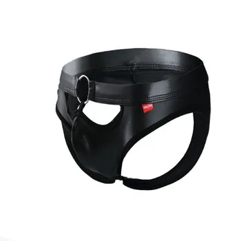 

Men's Underwear,Men's Imitation Leather PU Leather Briefs,Sexy Men's Briefs