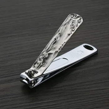 

Hot Manicure Pedicure Tools Stainless Steel Blue dolphin Nail Clippers Grooming Kit wyt77