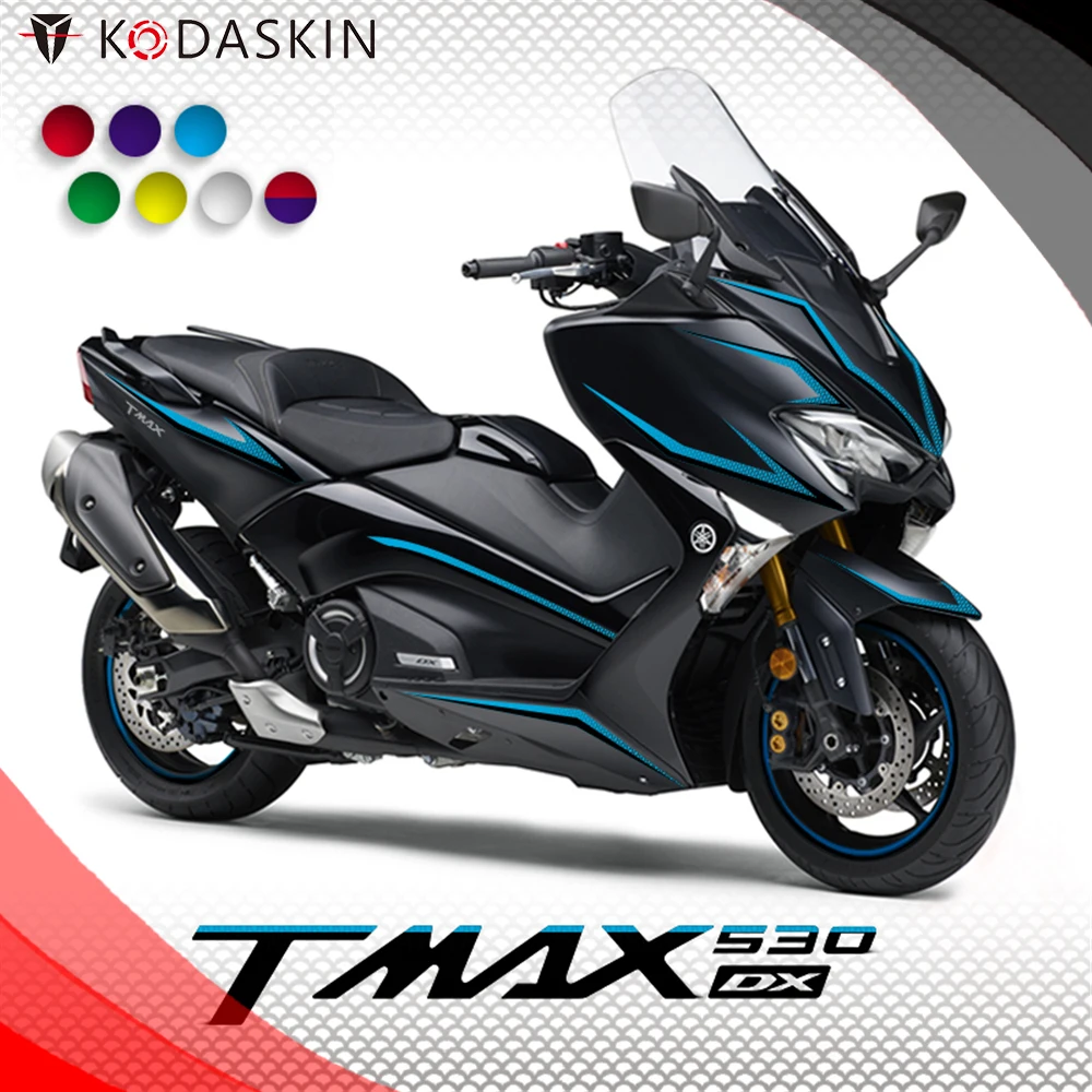 

KODASKIN Motorcycle body sticker 2D Decal Emblem Decal Stickers for Yamaha TMAX 530 DX SX T MAX 530 DX SX 2017