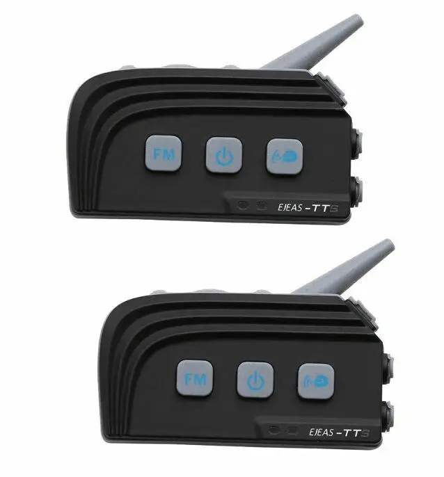 2Pcs/lot Dual Bluetooth 1500M Motorcycle helmets Intercom Wireless Moto Interphone for 4 Riders with FM Stereo headset | Автомобили и