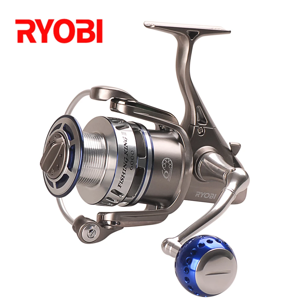 100 RYOBI FISHING KING III 6000/8000 Spinning Reels 6+1BB/5.01/10kg