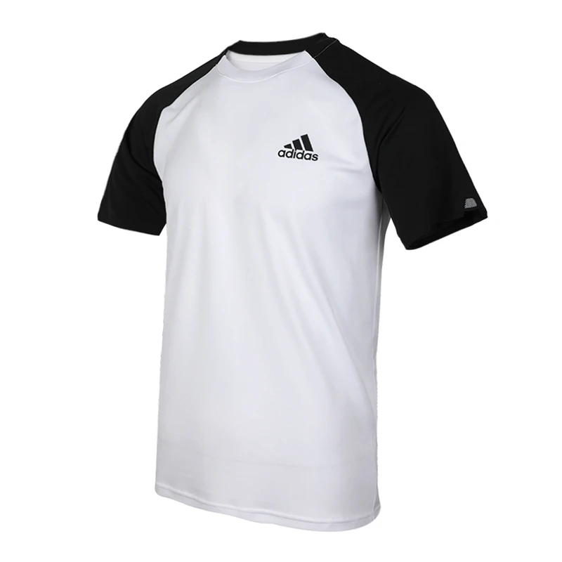 Новое поступление, оригинальные мужские футболки с коротким рукавом для клуба Адидас C/B, спортивная одежда