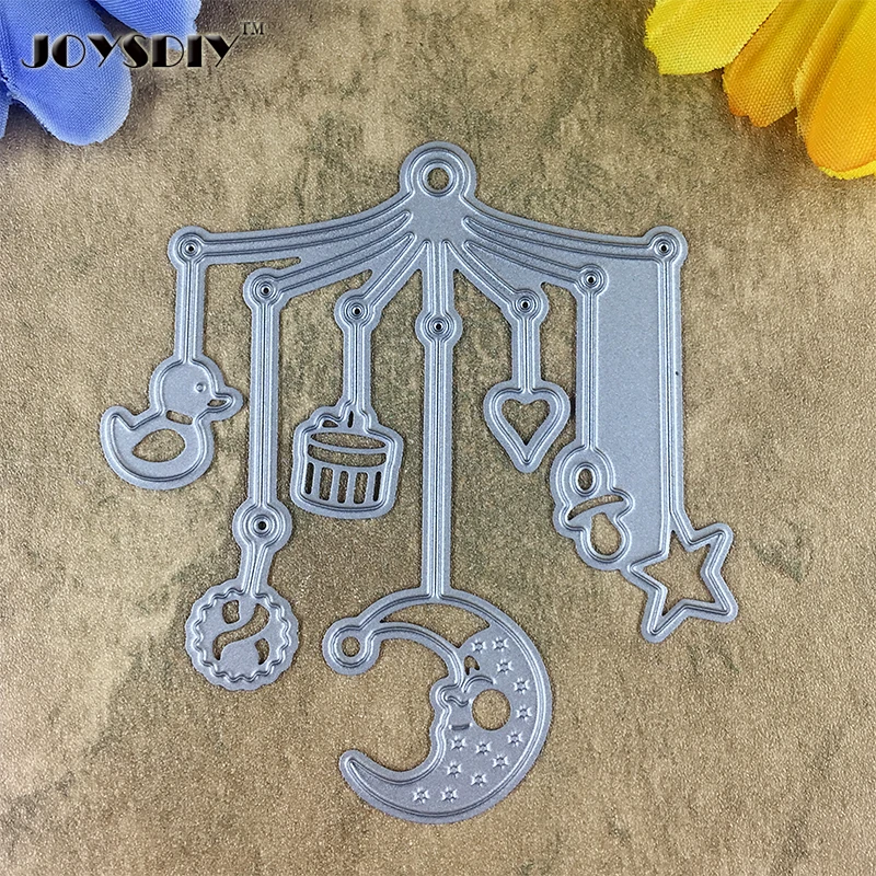 Baby's Bed bell Sweet Dream Card Maker Metal Die Cutting Dies For DIY Scrapbooking Photo Album Decorative Die Cutting Template Baby's Bed bell Sweet Dream Card Maker Metal Die Cutting Dies For DIY Scrapbooking Photo Album Decorative Die Cutting Template