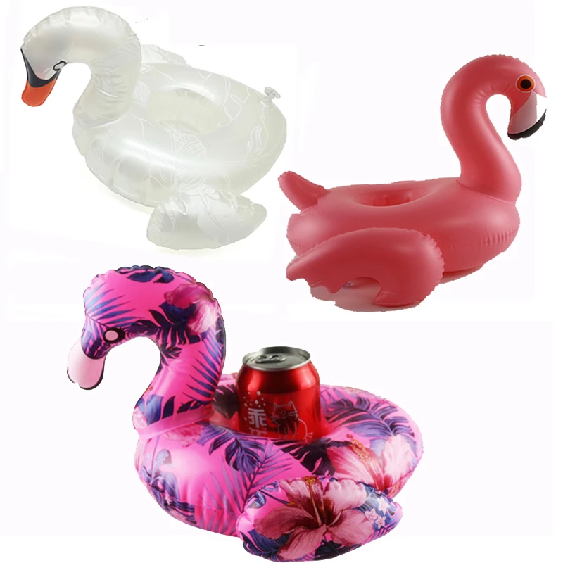 

Inflatable Flamingo pool Unicorn Donut Pool Float Toys Drink Floats Cups Holder Swimming Ring Party Toys Party Bar Decoration