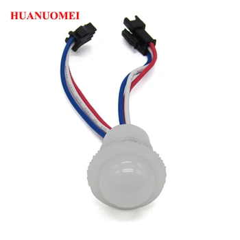 

(50pcs/lot) 12V Digital 5050 SMD 20mm UCS1903 LED Pixel Light, Diameter 20mm, DC12V input, Waterproof IP67, Transparent Cover