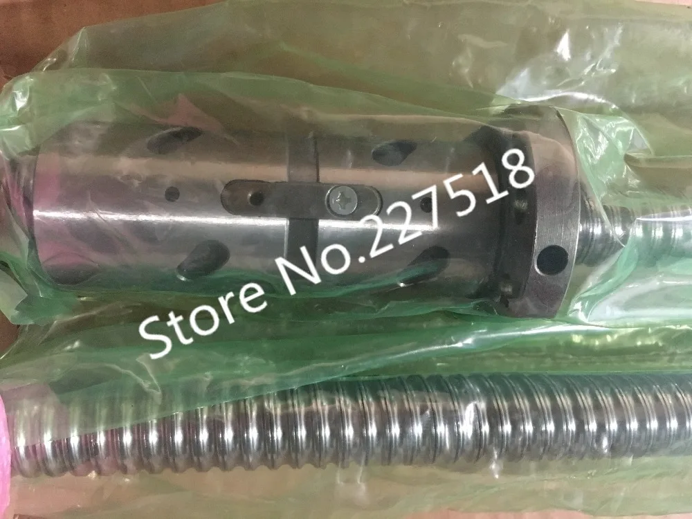 

1pc ball screw RM3205 1400mm+1pc DFU3205 double ball nut standard end machined for BK/BF12