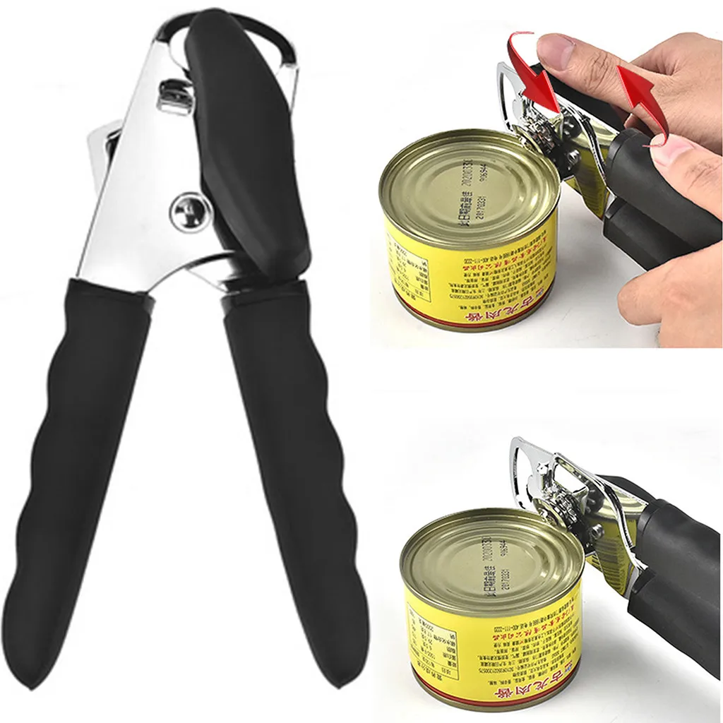 Household Kitchen Tools Easy Manual Metal Can Opener Professional