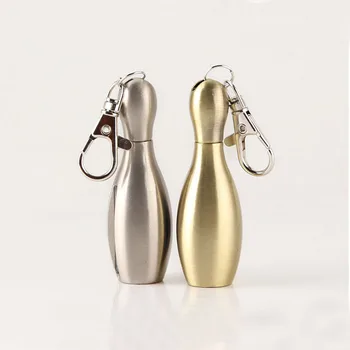 

Bowling Million Matches Outdoor Waterproof Metal Personality Lighter