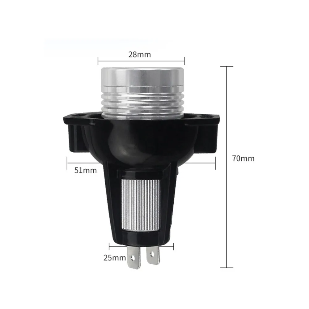 2 шт. 20 Вт светодиодный головной светильник лампа Низкое энергопотребление высокая мощность ультра длительный срок службы маркер ангельские глазки подходит для BMW E90 E91#291519