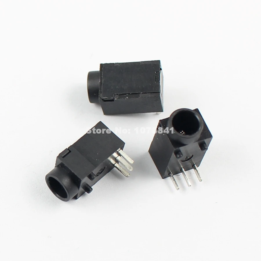 Connecteurs DC Jack Femelle Avec écrou - Lot De 10, Montage Panneau, 5.5mm X 2.1mm/2.5mm