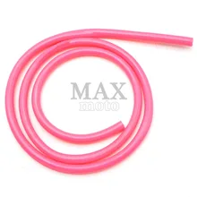 Pink Motorcycle Fuel Gas Line Hose Tube Rubber Fuel Line oil pipeline for motorcycle font b
