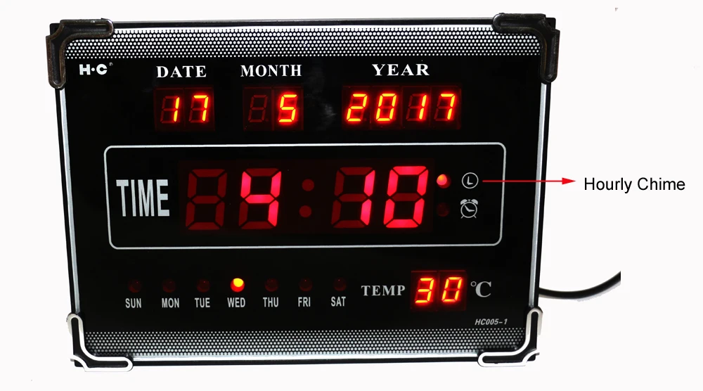 Digital Desktop Clock Image 5