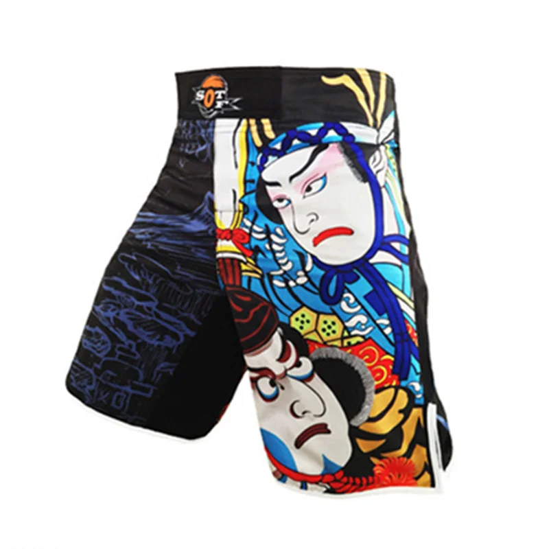 Real-printing Boxing Shorts MMA Grappling Trunks Arm Fight Boxing Mma Fight Shorts Bad Boy Sanda Muay Thai Clothing M-XXXL Real-printing Boxing Shorts MMA Grappling Trunks Arm Fight Boxing Mma Fight Shorts Bad Boy Sanda Muay Thai Clothing M-XXXL