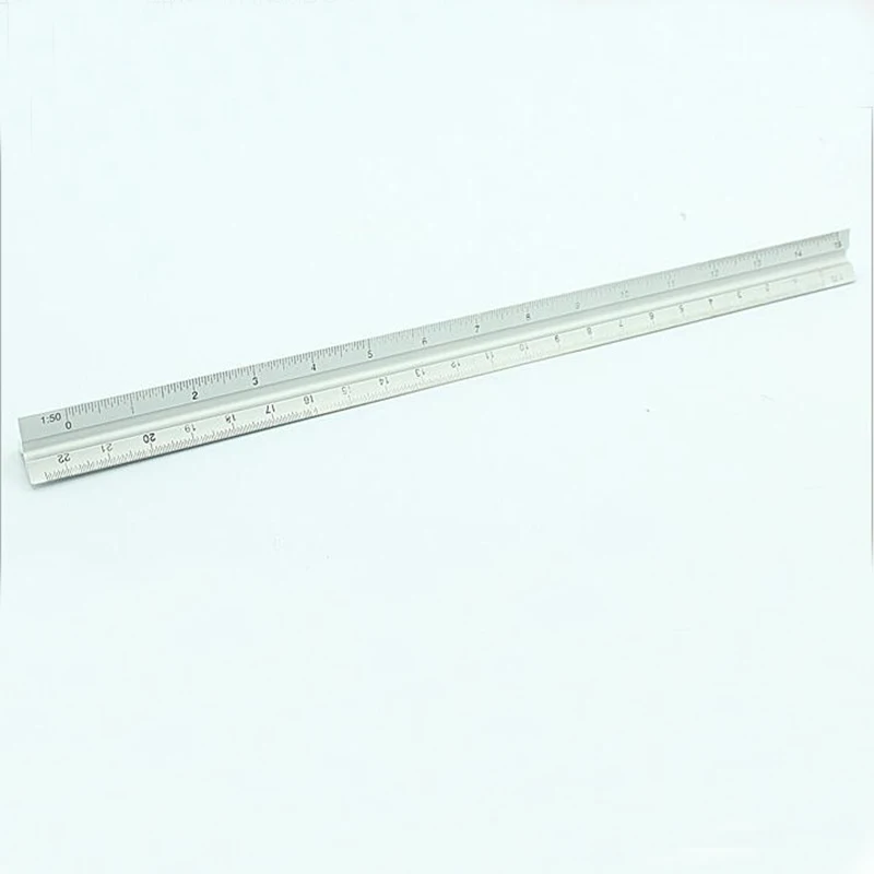 New-300mm-12-Aluminium-Scale-Ruler-Rule-Engineers-Architects-Technical-Drawing (3)