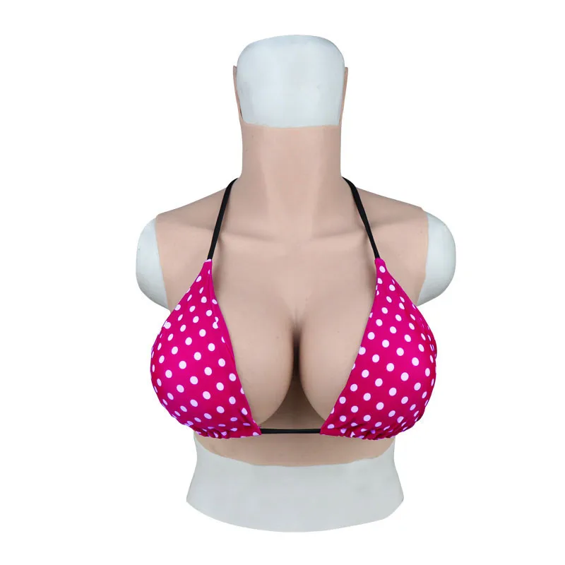 

Roanyer transgender False breast forms crossdresser artificial silicone fake Boobs G Cup shemale pechos crossdressing cosplay