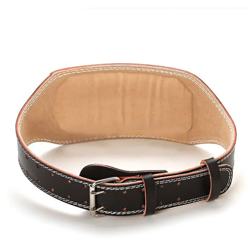Weightlifting Belt Waist Leather Weight Lifting Belt Pesas Gym Fitness
