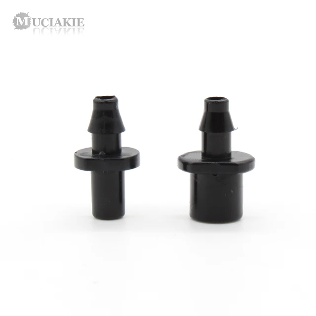Muciakie 20Pcs Double 1/4 ' Barb Csatlakozók Micro Drip Öntözőszerelvények 2-Út Egyenlő Kapcsolási Adapter Ízület 4/7 Mm-Es Tömlőhöz - Image 3