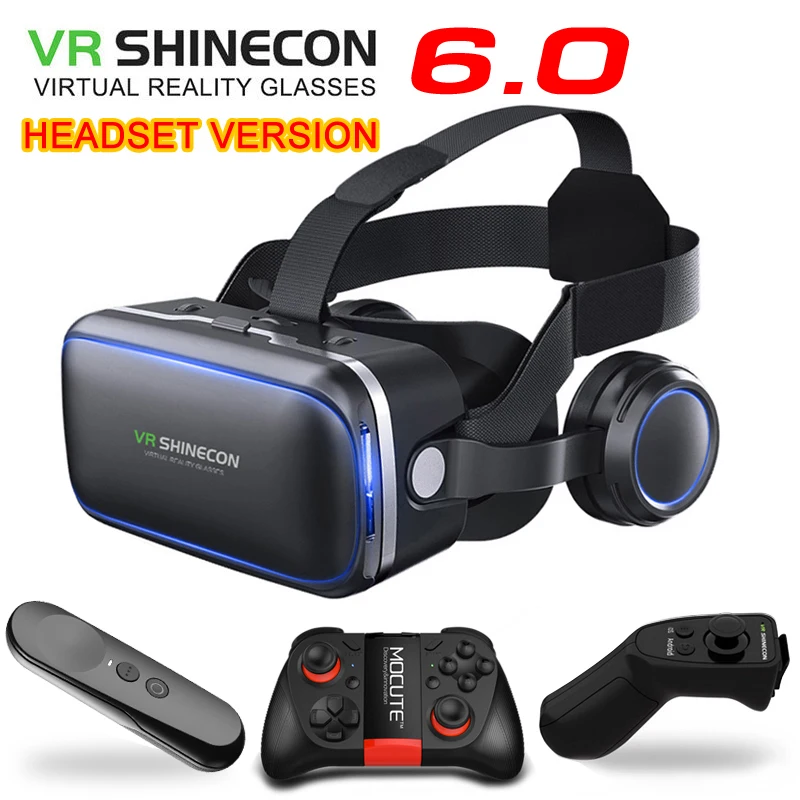 Original VR shinecon 6 0 Standard edition and headset version font b virtual b font font
