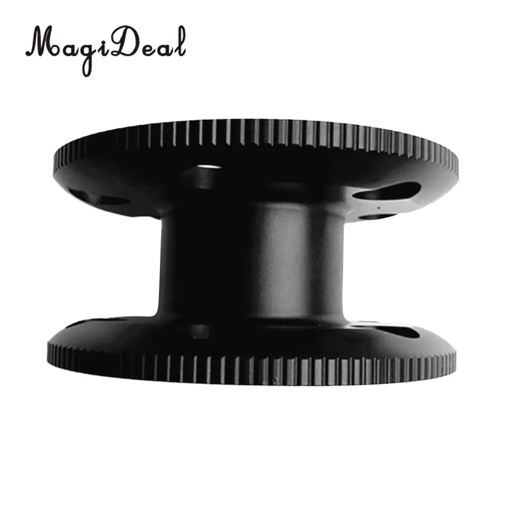 MagiDeal 2 Pieces Aluminum Scuba Diving Finger Spool Dive Reel Empty Guide Line Spool