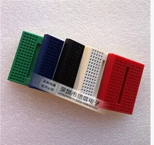 

wholesale 5pcs/lot SYB-170 Mini Solderless Prototype Experiment Test Breadboard 170 Tie-points 35*47*8.5mm