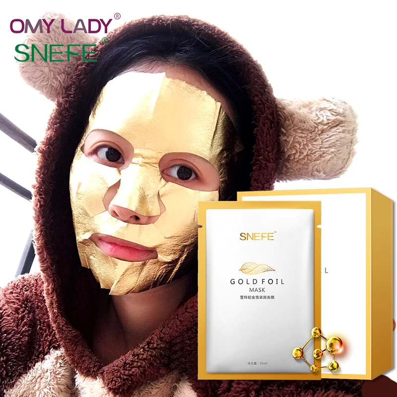 OMYLADY Gold Collagen Face Mask Crystal Gold Collagen Facial Masks