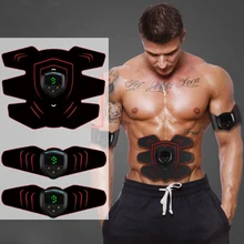 Унисекс EMS Беспроводной Фитнес тренажер брюшной мышцы стимулятор Smart фитнес для мышц пресса Training Электрический наклейки для похудения